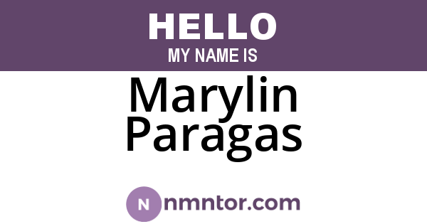 Marylin Paragas