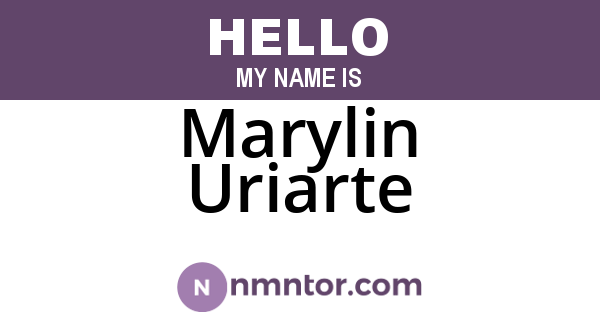 Marylin Uriarte