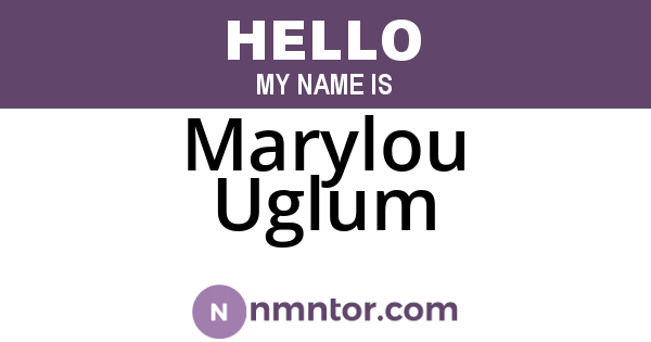 Marylou Uglum