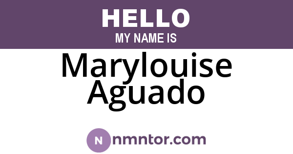 Marylouise Aguado