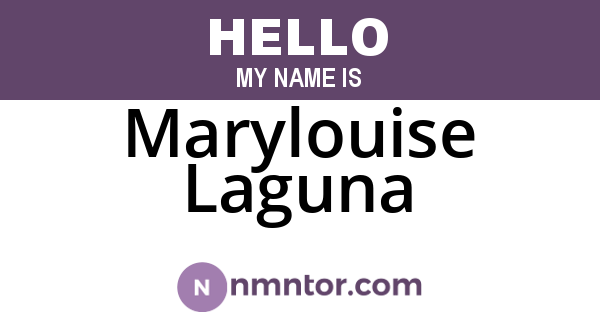 Marylouise Laguna