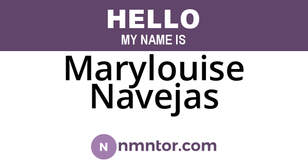 Marylouise Navejas