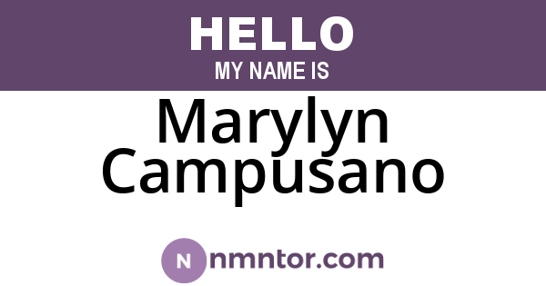 Marylyn Campusano