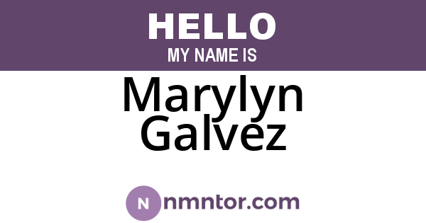 Marylyn Galvez