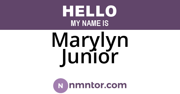 Marylyn Junior