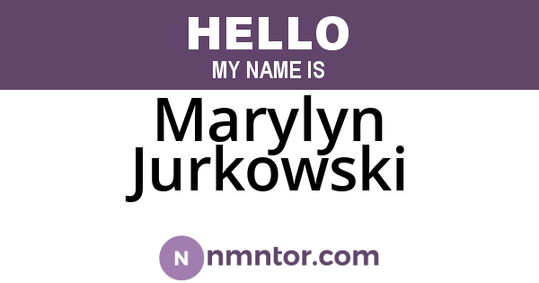 Marylyn Jurkowski