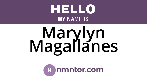Marylyn Magallanes