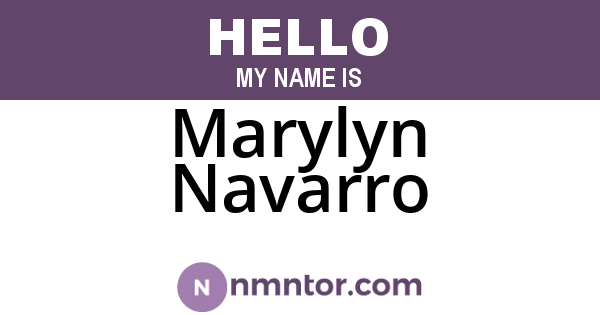 Marylyn Navarro