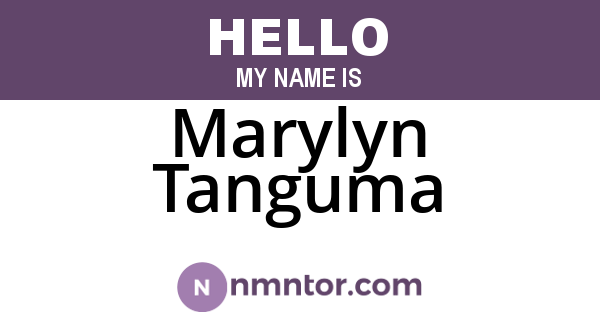 Marylyn Tanguma