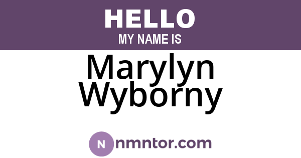 Marylyn Wyborny
