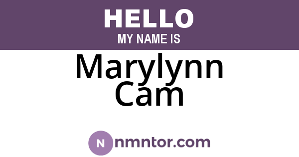 Marylynn Cam