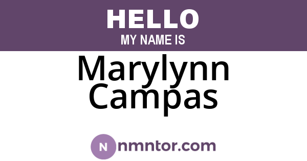 Marylynn Campas