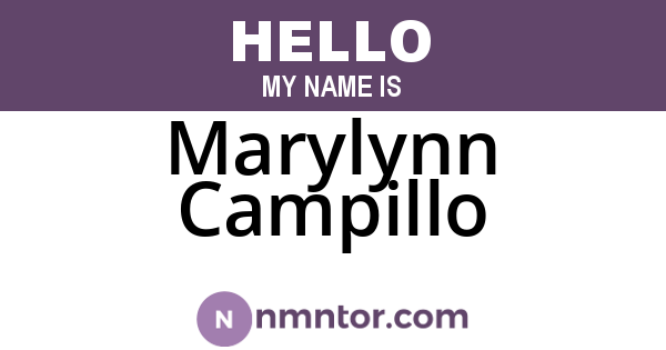 Marylynn Campillo