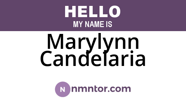 Marylynn Candelaria