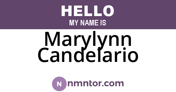 Marylynn Candelario