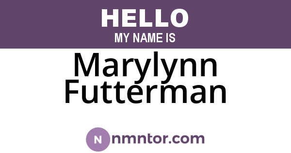 Marylynn Futterman