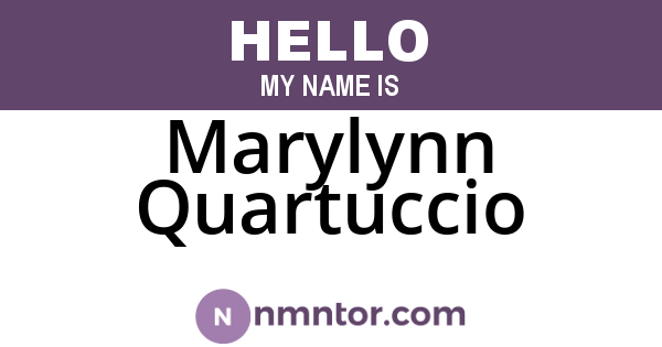 Marylynn Quartuccio