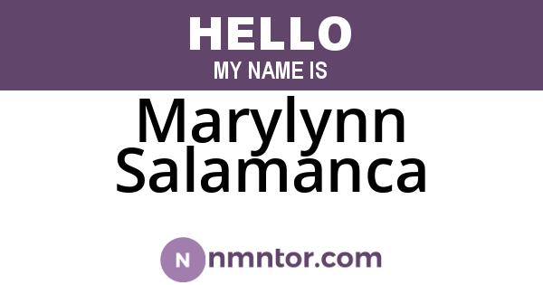 Marylynn Salamanca