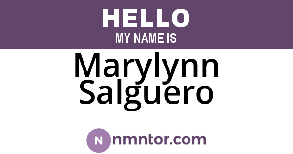 Marylynn Salguero