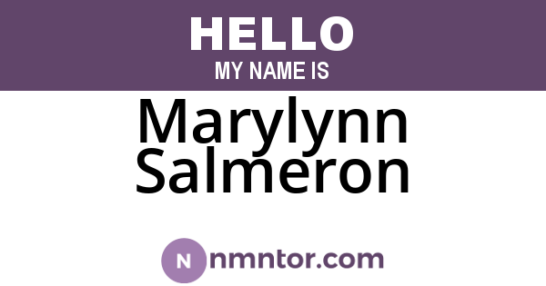 Marylynn Salmeron