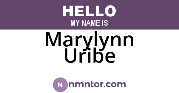 Marylynn Uribe
