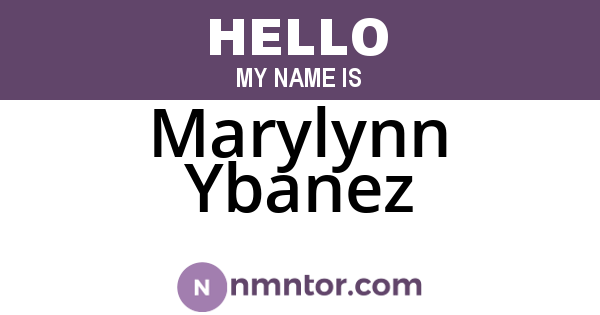 Marylynn Ybanez