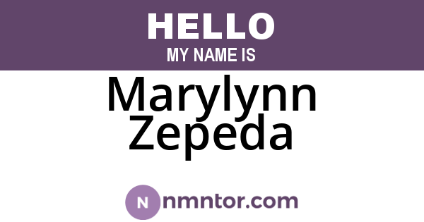 Marylynn Zepeda