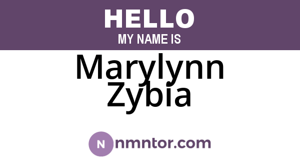 Marylynn Zybia