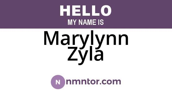 Marylynn Zyla