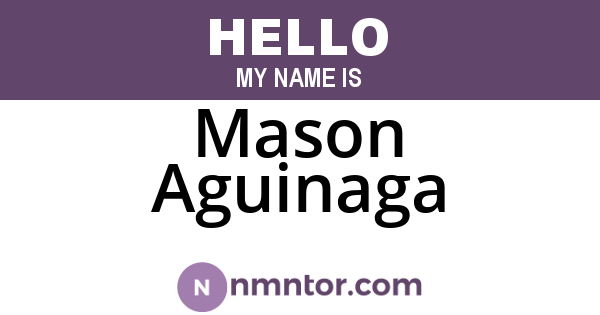 Mason Aguinaga
