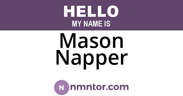Mason Napper