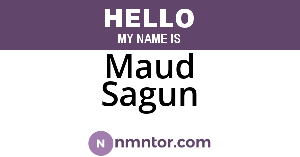 Maud Sagun