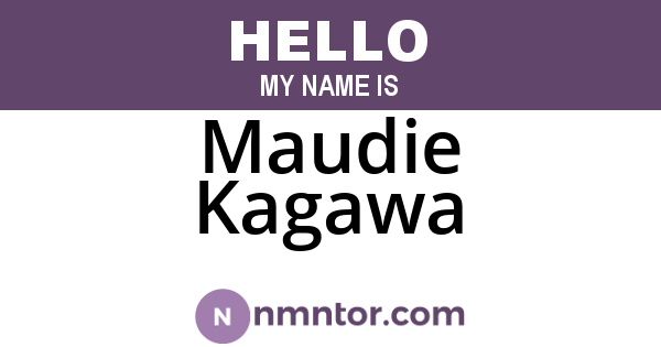 Maudie Kagawa