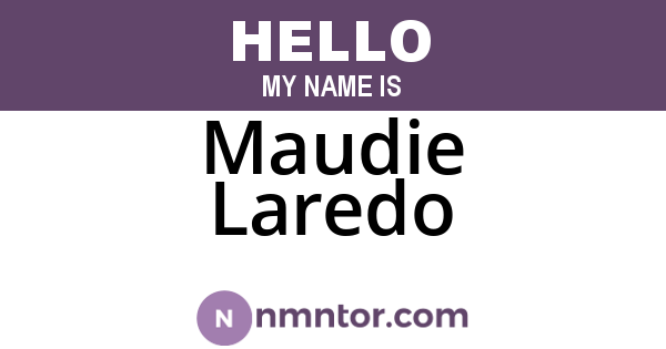 Maudie Laredo
