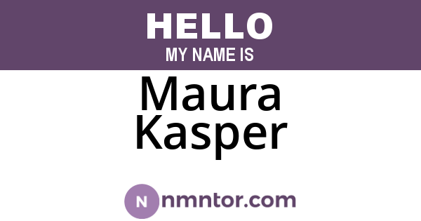 Maura Kasper