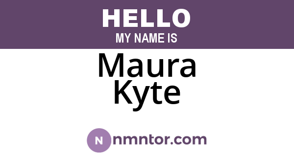 Maura Kyte