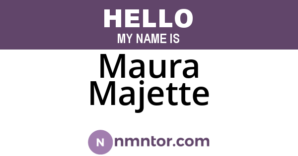 Maura Majette