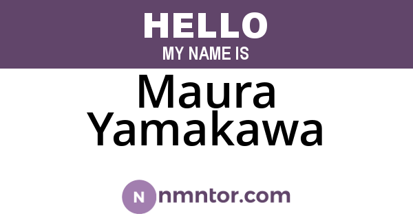 Maura Yamakawa
