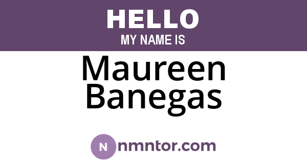 Maureen Banegas