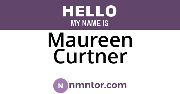 Maureen Curtner