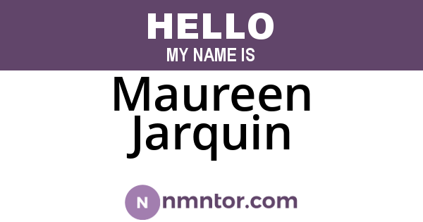 Maureen Jarquin