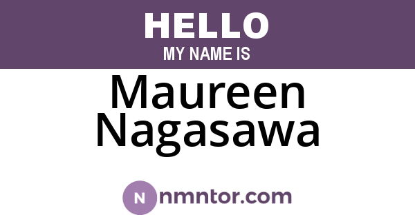 Maureen Nagasawa