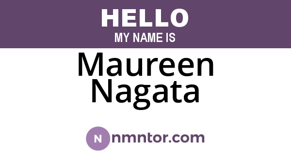 Maureen Nagata