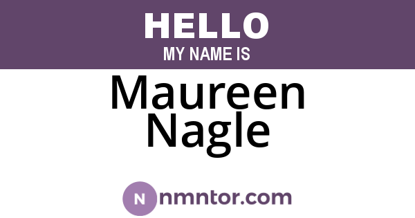 Maureen Nagle