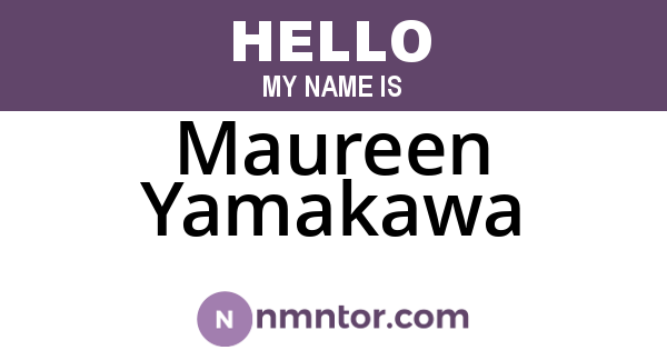 Maureen Yamakawa