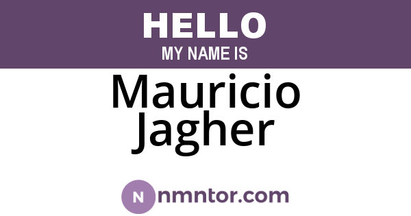 Mauricio Jagher