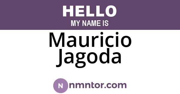 Mauricio Jagoda