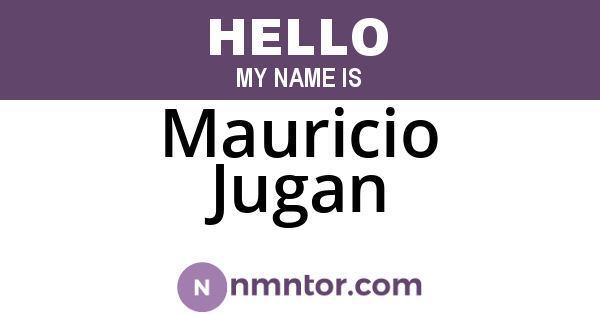 Mauricio Jugan
