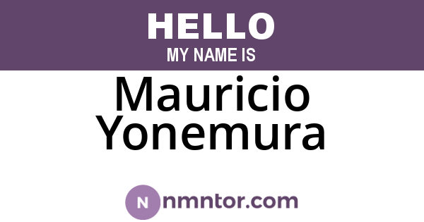 Mauricio Yonemura
