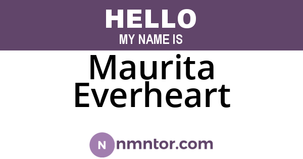 Maurita Everheart